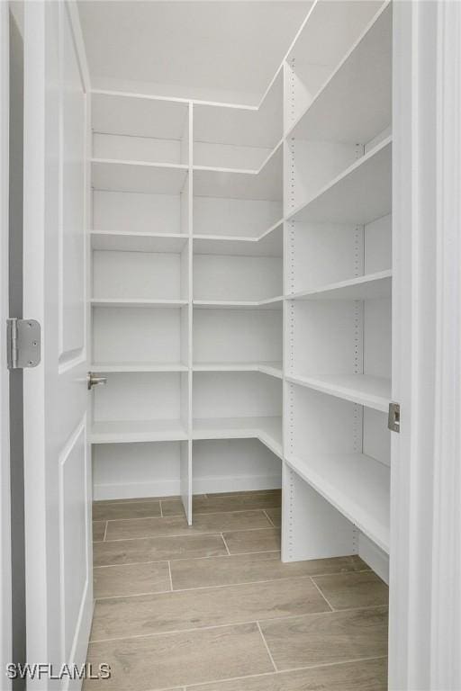 view of pantry