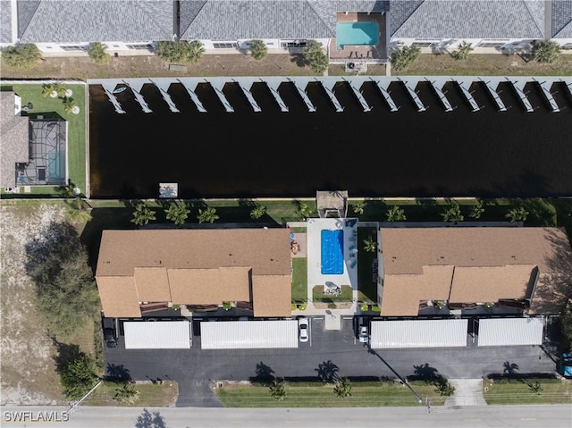 719 SW 47th Ter Unit 101, Cape Coral, FL 33914 - bird's eye view of a pool