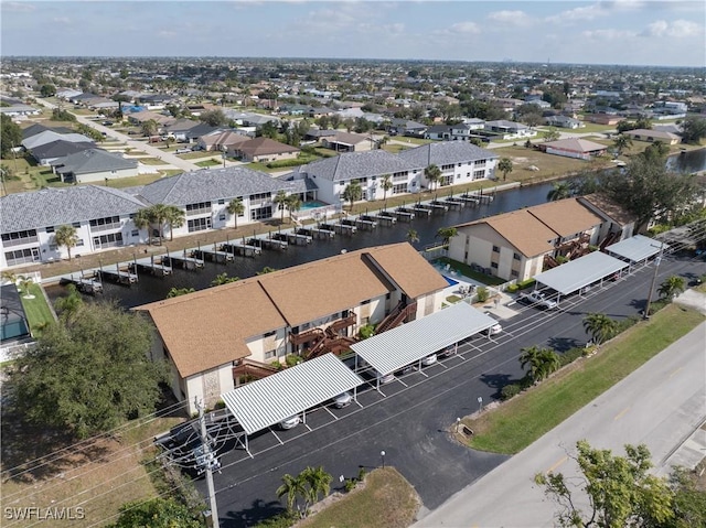 719 SW 47th Ter Unit 101, Cape Coral, FL 33914 - drone / aerial view of a nearby body of water