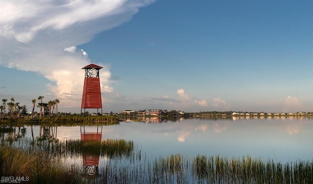 property view of water