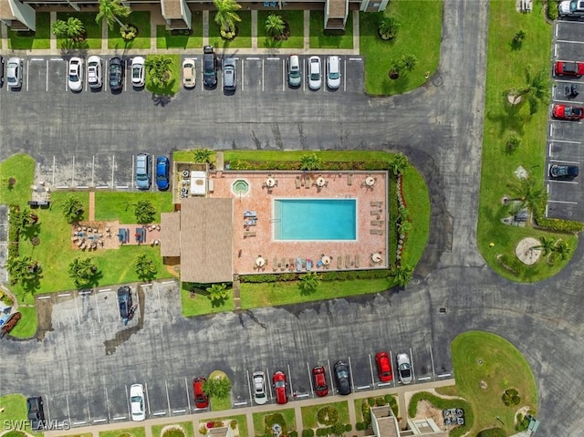 drone / aerial view