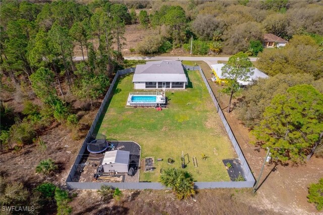 1908 Wellington Ave, Lehigh Acres, FL 33972 - bird's eye view