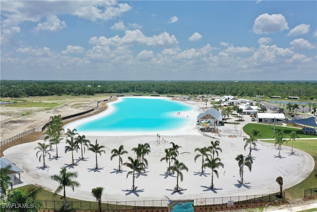 view of pool