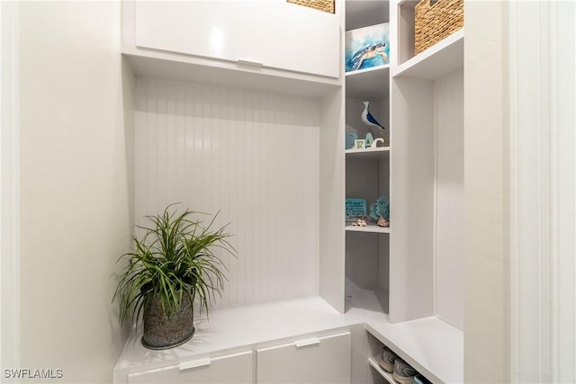 view of mudroom