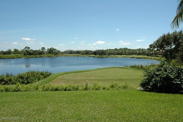 view of water feature