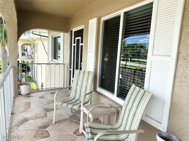 5910 Via Delray Blvd Unit B, Delray Beach, FL 33484 - view of porch