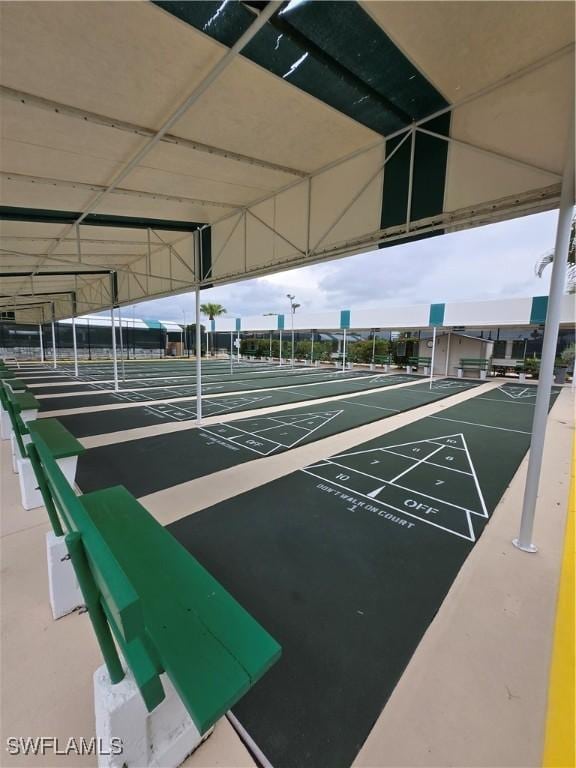 5910 Via Delray Blvd Unit B, Delray Beach, FL 33484 - view of home's community with shuffleboard