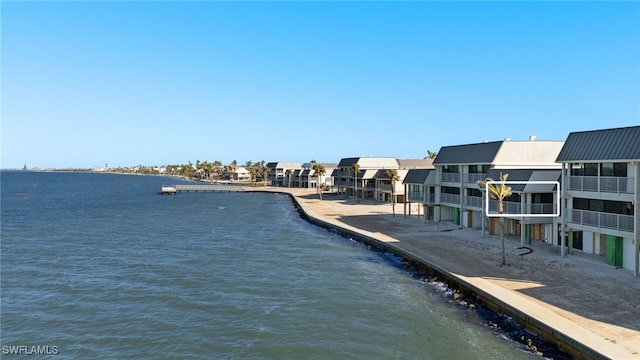 water view featuring a residential view