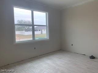 view of empty room