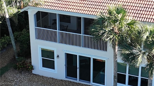 view of property