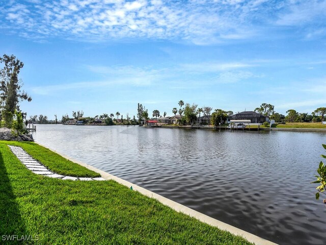 property view of water