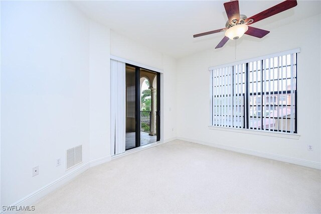 23159 Amgci Way Unit 3108, Estero, FL 33928 - carpeted spare room with baseboards and ceiling fan