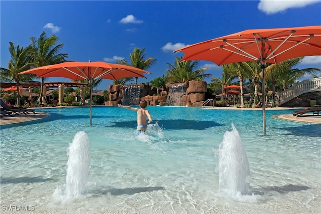 view of community pool