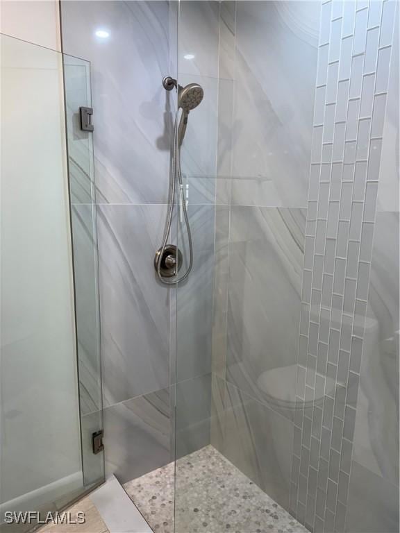 full bath with a stall shower