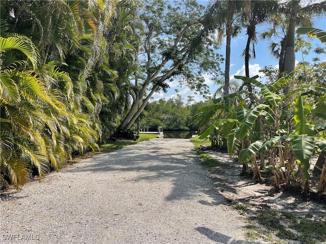 view of road