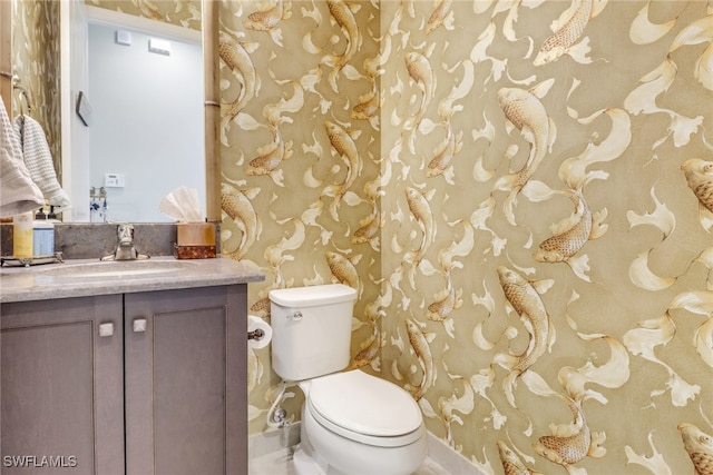 28589 Wharton Dr, Bonita Springs, FL 34135 - bathroom with vanity and toilet