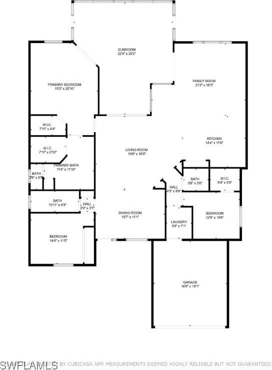 3519 Barnstable Ct, North Fort Myers, FL 33917 - property floor plan