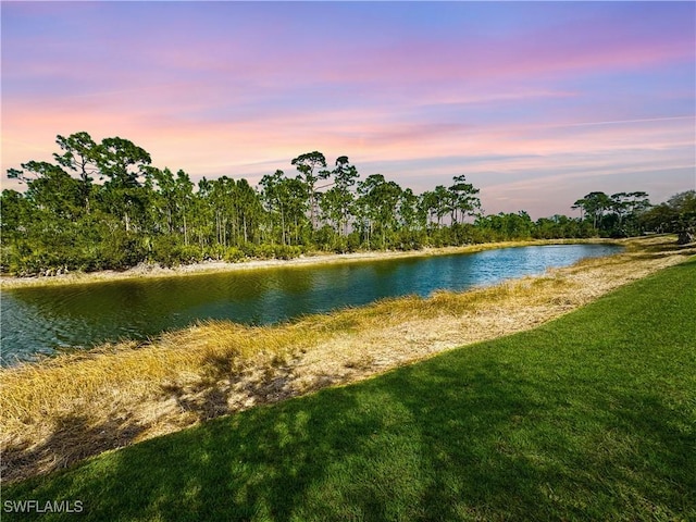 property view of water