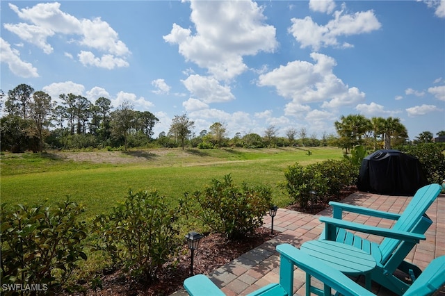 view of patio / terrace featuring area for grilling