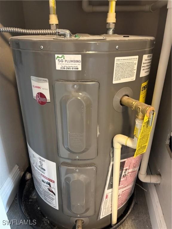 utilities with water heater