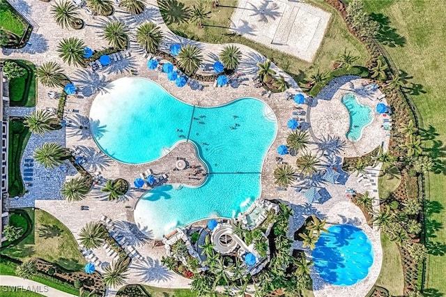 bird's eye view
