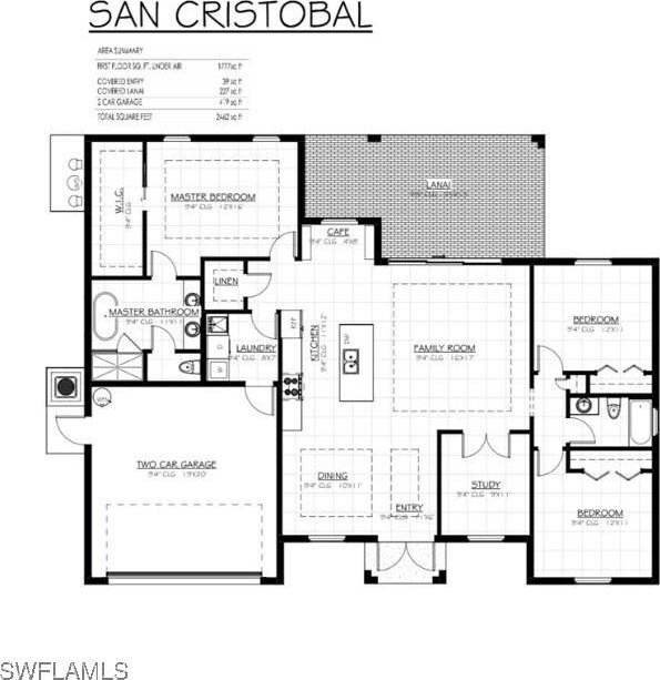 3498 47th Ave NE, Naples, FL 34120 - plan
