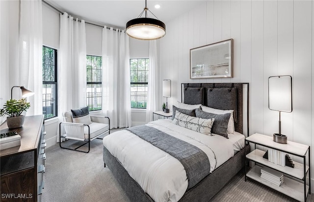 bedroom featuring carpet floors