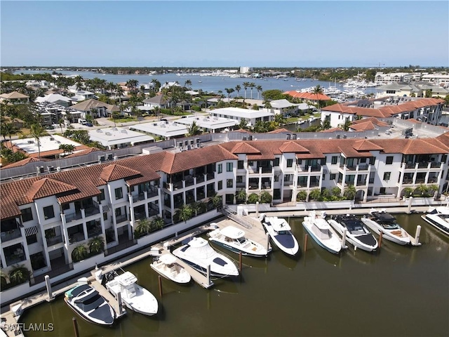 1530 5th Ave S Unit 208C, Naples, FL 34102 - aerial view of a nearby body of water