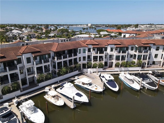 1530 5th Ave S Unit 208C, Naples, FL 34102 - drone / aerial view of a large body of water