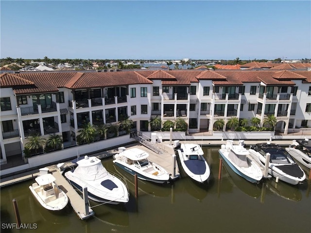 1530 5th Ave S Unit 208C, Naples, FL 34102 - aerial view of a large body of water