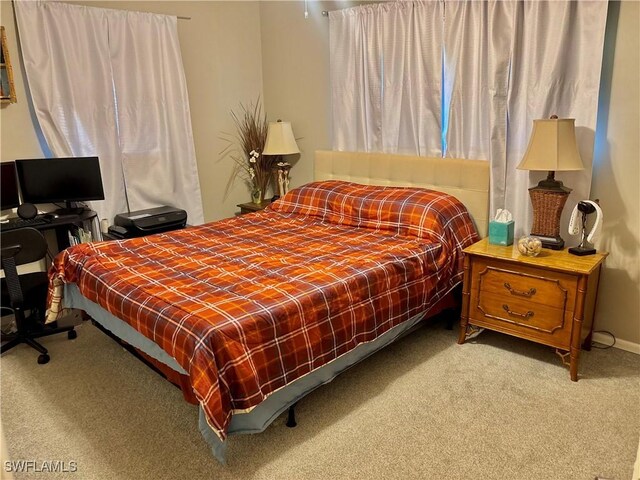 1102 Broad St N, Lehigh Acres, FL 33936 - bedroom with baseboards and carpet floors