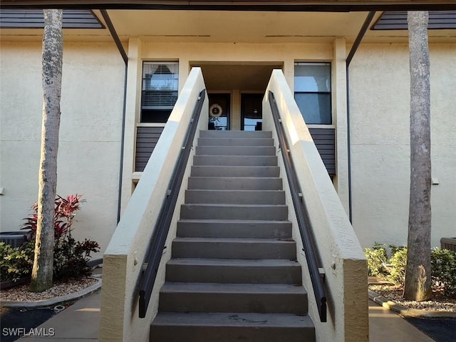 view of staircase