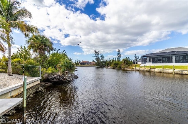 property view of water