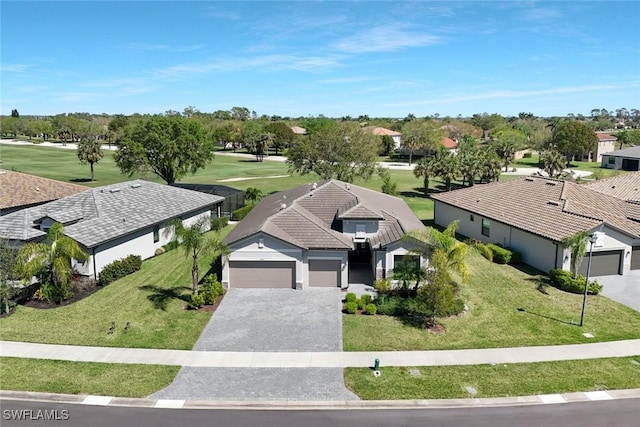 1821 Lema Ct, Naples, FL 34120 - drone / aerial view featuring view of golf course and a residential view