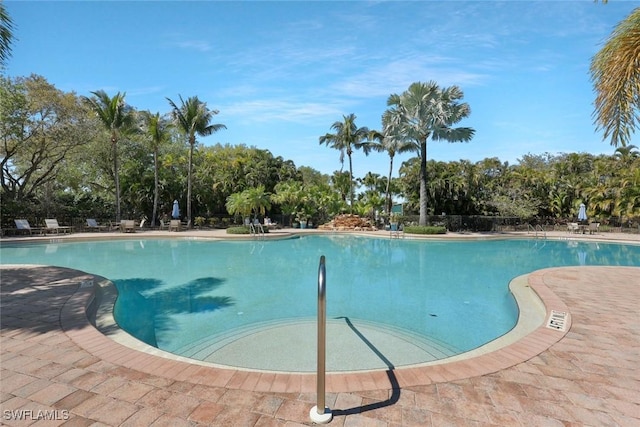 1821 Lema Ct, Naples, FL 34120 - pool with a patio