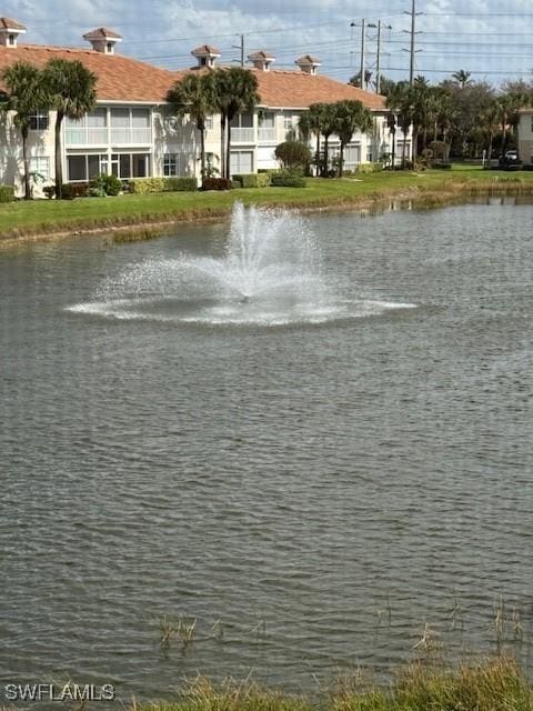 view of water feature