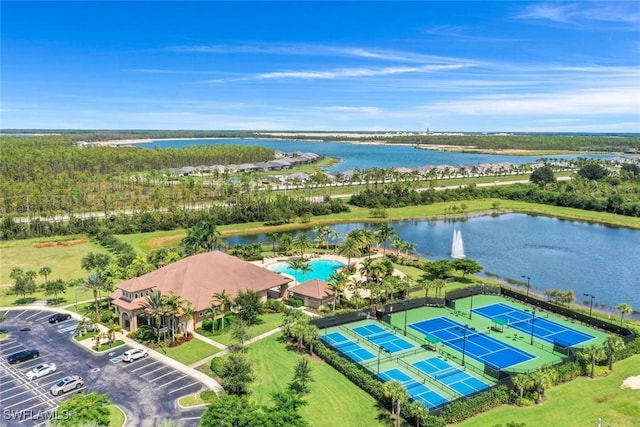 20433 Cypress Shadows Blvd, Estero, FL 33928 - drone / aerial view of a large body of water