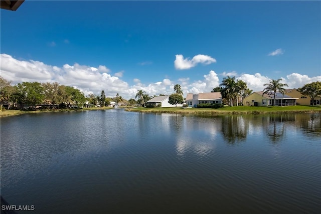 property view of water