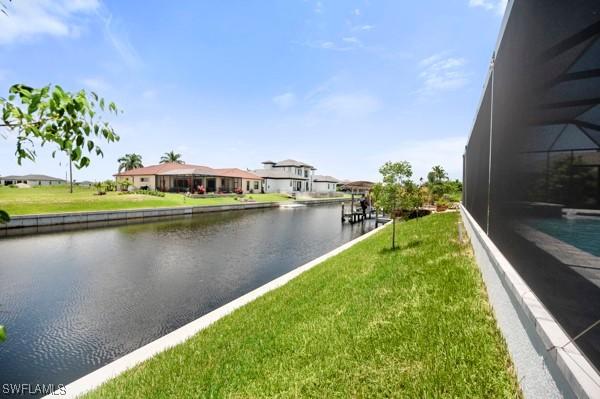 1523 NW 34th Ave, Cape Coral, FL 33993 - water view featuring nearby suburban area