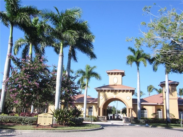 view of property featuring driveway