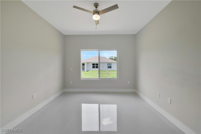13224 Foresman Blvd, Port Charlotte, FL 33981 - unfurnished room featuring ceiling fan and baseboards