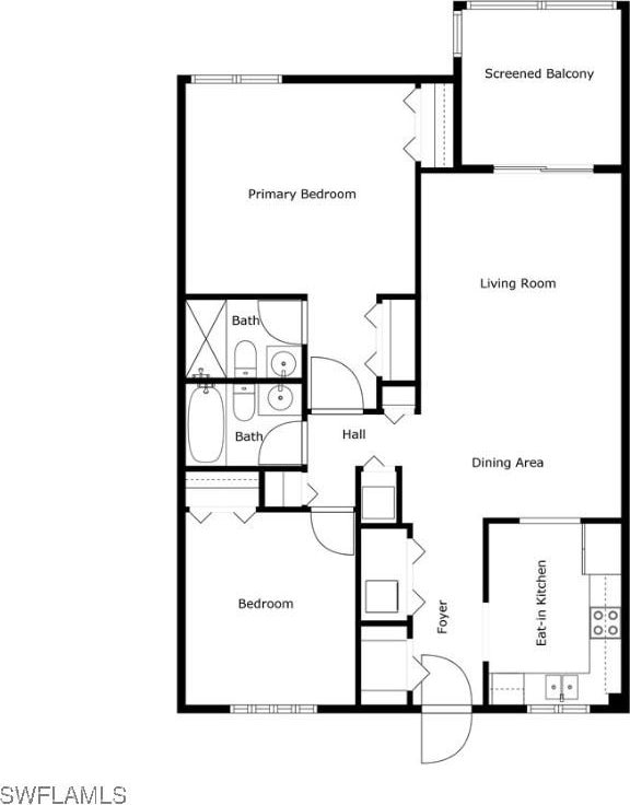 2121 Collier Ave Unit 405, Fort Myers, FL 33901 - plan