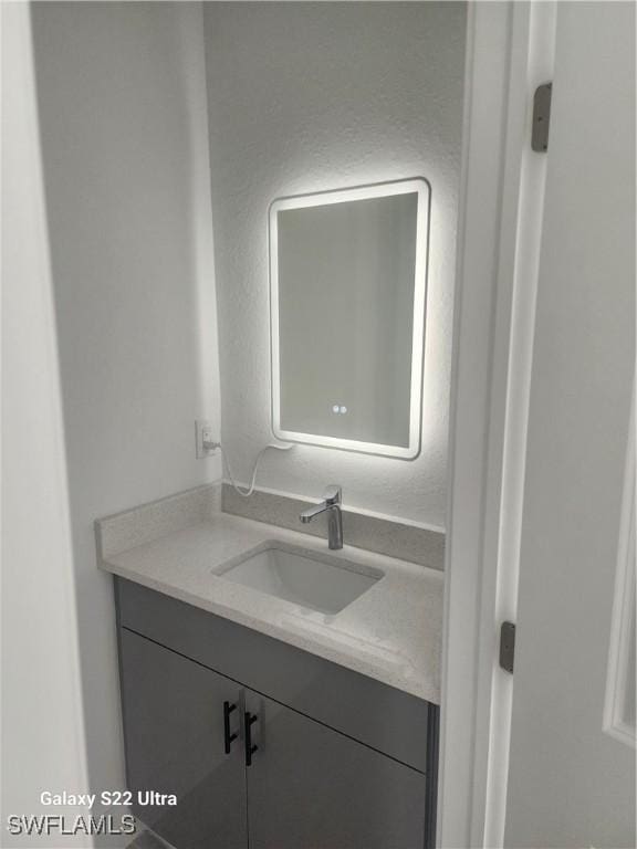 651 Knapp St, Lehigh Acres, FL 33974 - bathroom featuring vanity