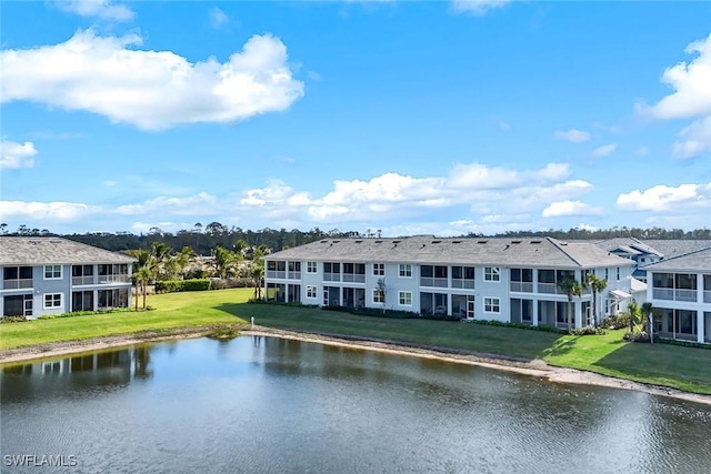 property view of water