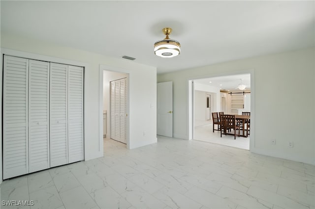8 Bayview Blvd, Fort Myers Beach, FL 33931 - interior space with baseboards, marble finish floor, and visible vents