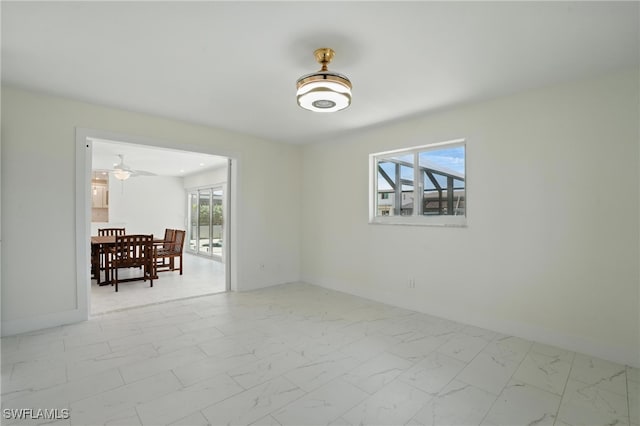 8 Bayview Blvd, Fort Myers Beach, FL 33931 - interior space with baseboards and marble finish floor