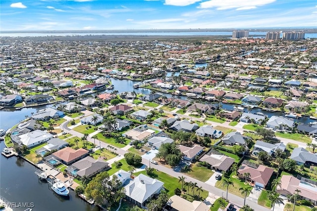 1416 SW 52nd Ter, Cape Coral, FL 33914 - view of property location featuring a large body of water and nearby suburban area