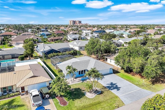 1416 SW 52nd Ter, Cape Coral, FL 33914 - aerial perspective of suburban area