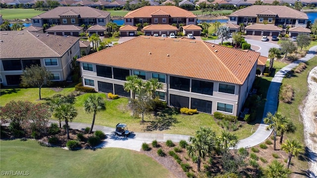 bird's eye view featuring a residential view