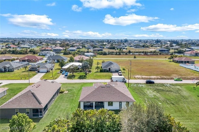 drone / aerial view featuring a residential view